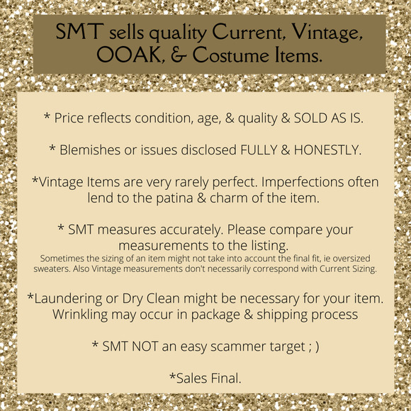 Vintage 70s Prom Dress Union Made Prairie Southern Belle Poof Sleeve MED TALL - Picture 10 of 10